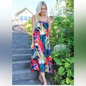 A New Day trapeze midi dress XS